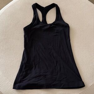 Women's Black Lululemon Racerback Tank Top